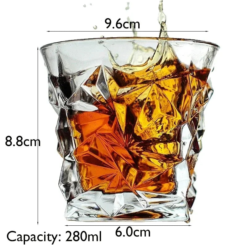 Copo de Cristal Giratório para Coquetel, 280/290ml