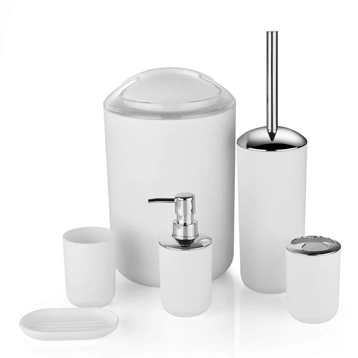 Kit de Acessórios para Banheiro Moderno, 4 ou 6 Peças
