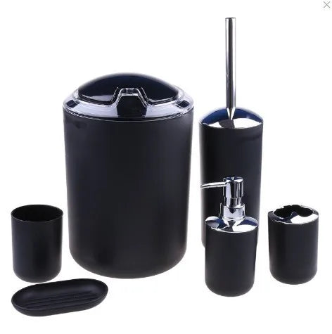Kit de Acessórios para Banheiro Moderno, 4 ou 6 Peças
