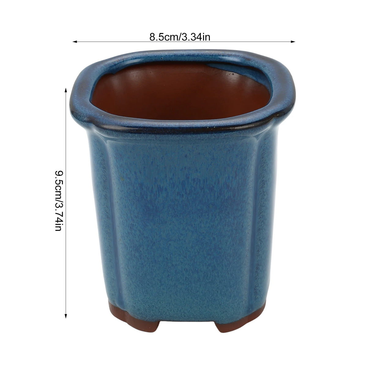 Vaso Redondo de Cerâmica