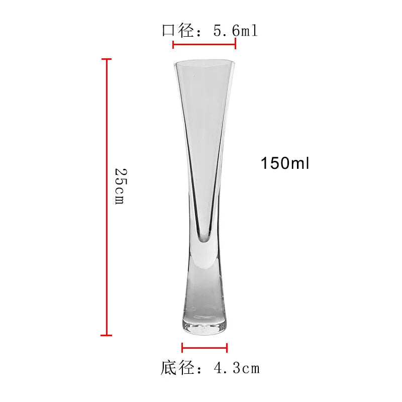 Taça de Cristal para Champanhe e Vinho Doce