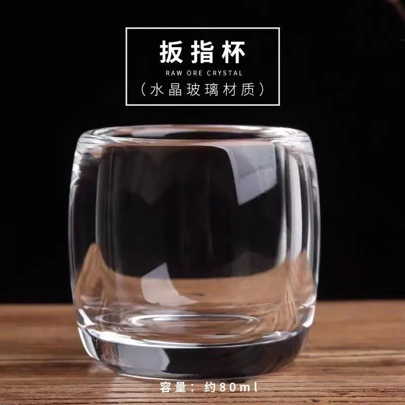 Copo de Cristal Espessado para Chá, 100ml