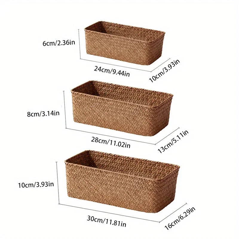 Cesta Trançada para Banheiro