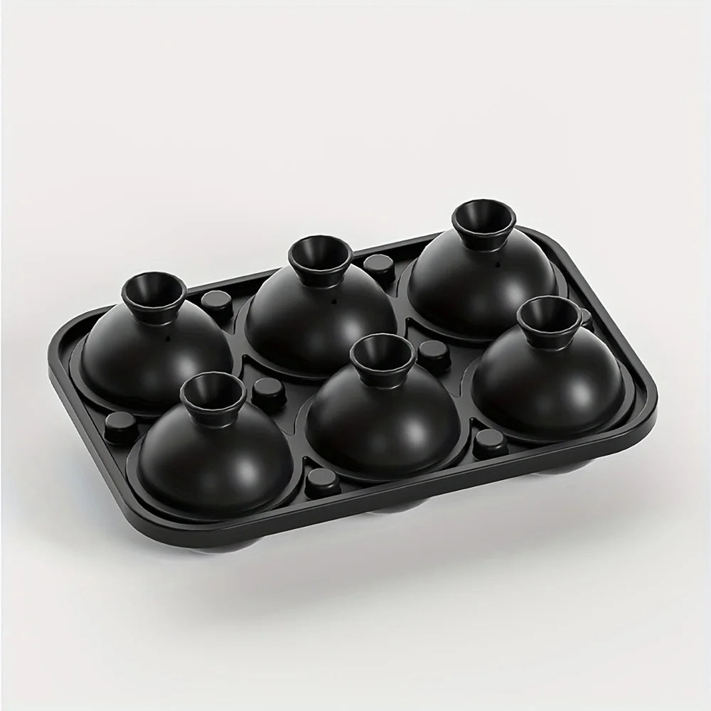 Forma de Silicone para Gelo com Funil, Antivazamento