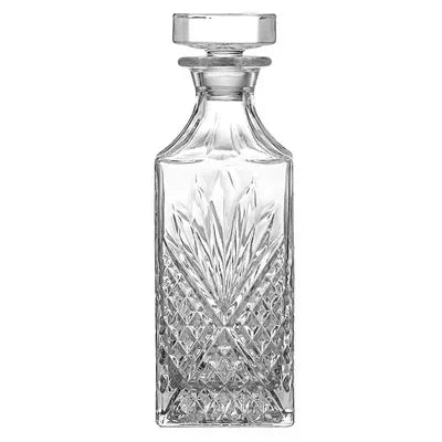 Decanter de Cristal para Whisky com Tampa de Vidro