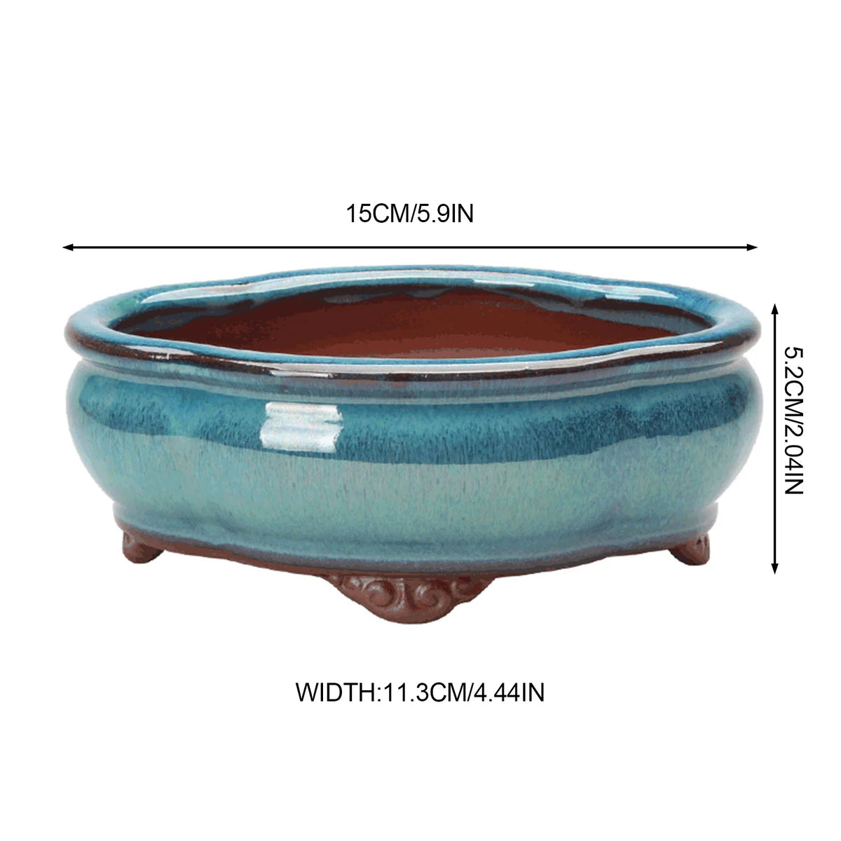 Vaso de Cerâmica Rústica
