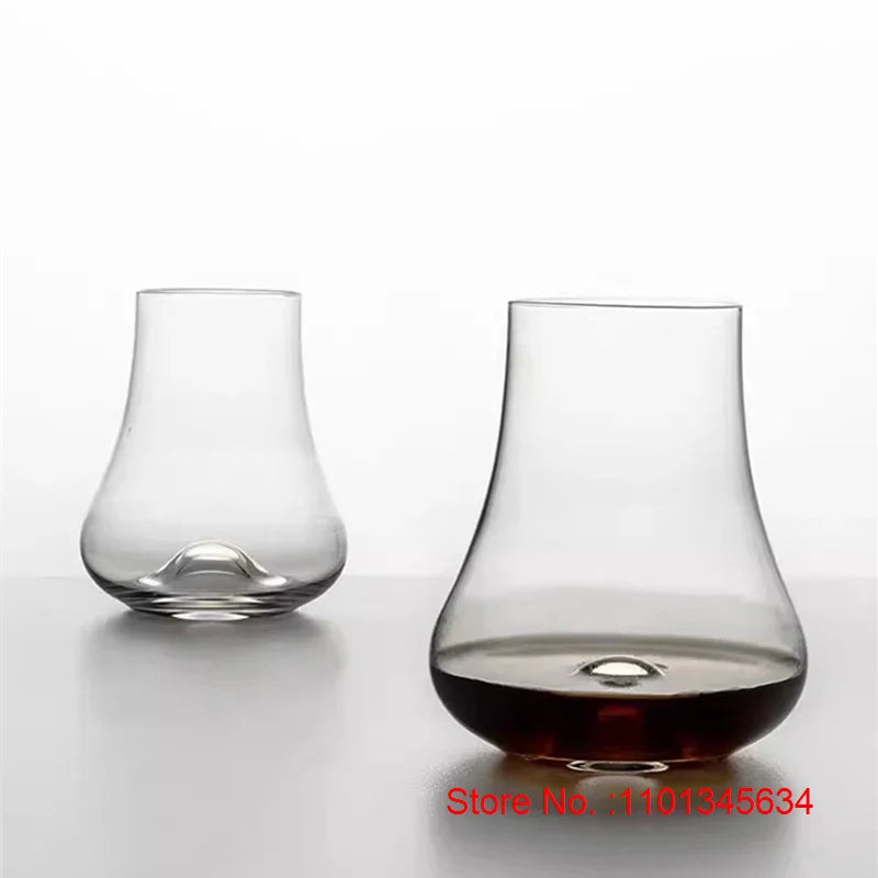 Copita de Cristal Fundo Côncavo para Degustação de Uísque