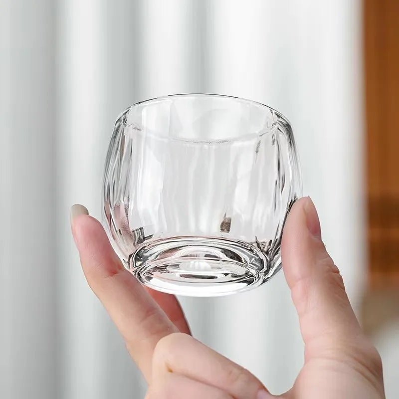 Copo de Cristal Espessado para Chá, 100ml