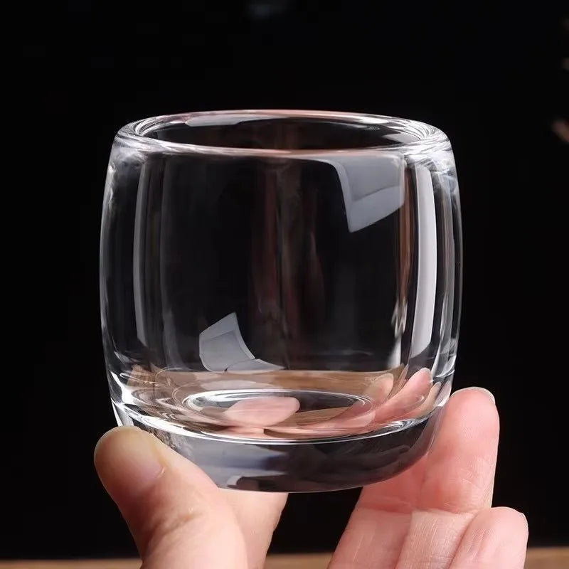 Copo de Cristal Espessado para Chá, 100ml