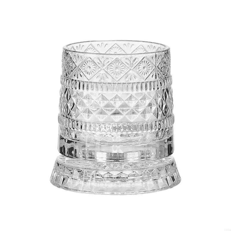 Copo Giratório de Cristal para Whisky