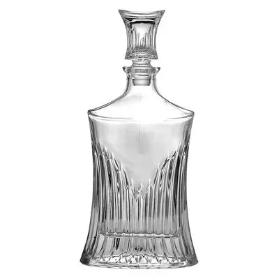 Decanter de Cristal para Whisky com Tampa de Vidro