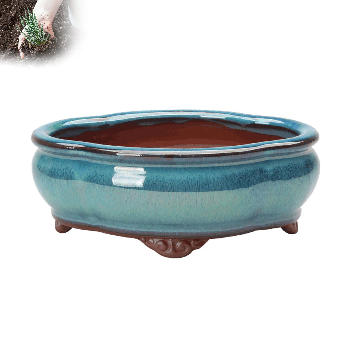 Vaso de Cerâmica Rústica