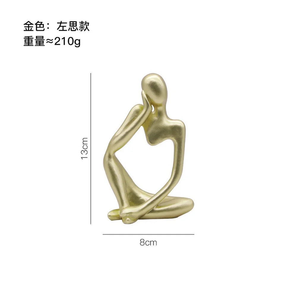 Escultura Figura Sentada
