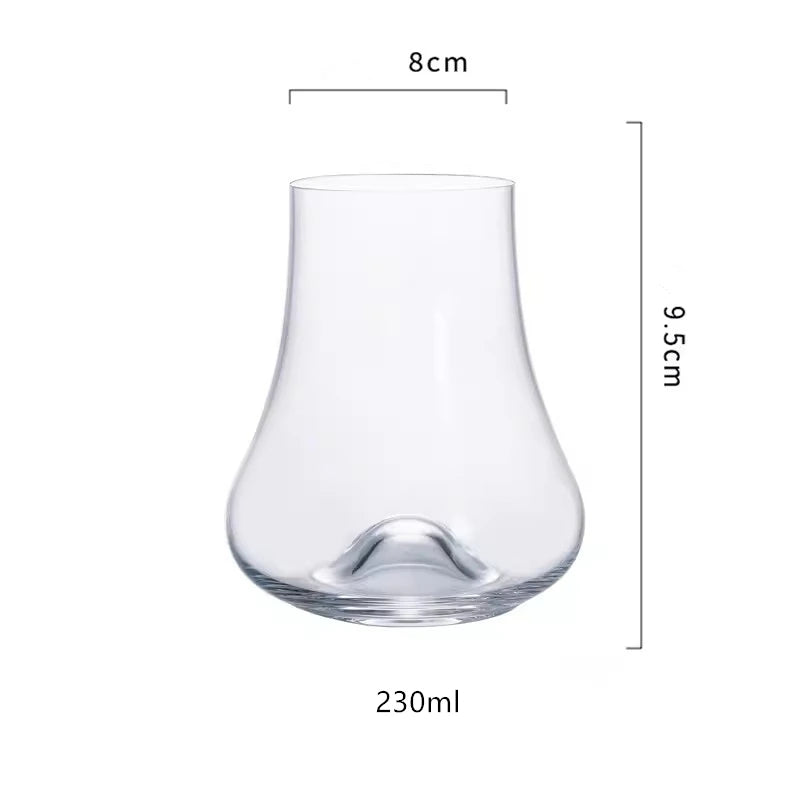 Copita de Cristal Fundo Côncavo para Degustação de Uísque