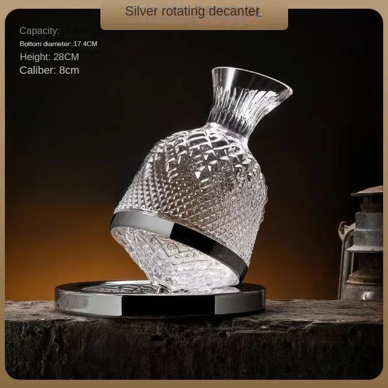 Licoreira de Cristal Giratória 360° 1500ml