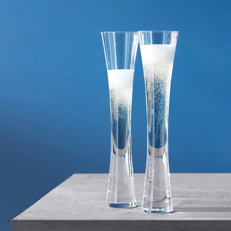 Taça de Cristal para Champanhe e Vinho Doce