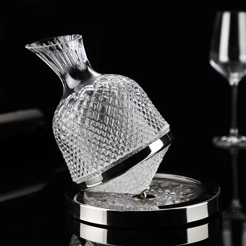 Jarra Decanter de Cristal para Vinho Tinto, Estilo Europeu