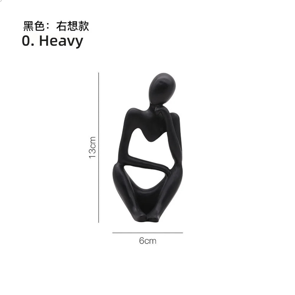 Escultura Figura Sentada
