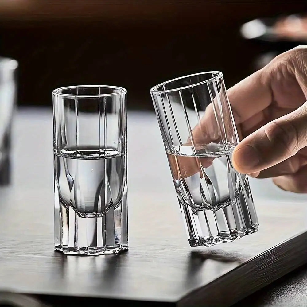 Copos de Cristal para Shot 30ml, Kit Tequila e Uísque