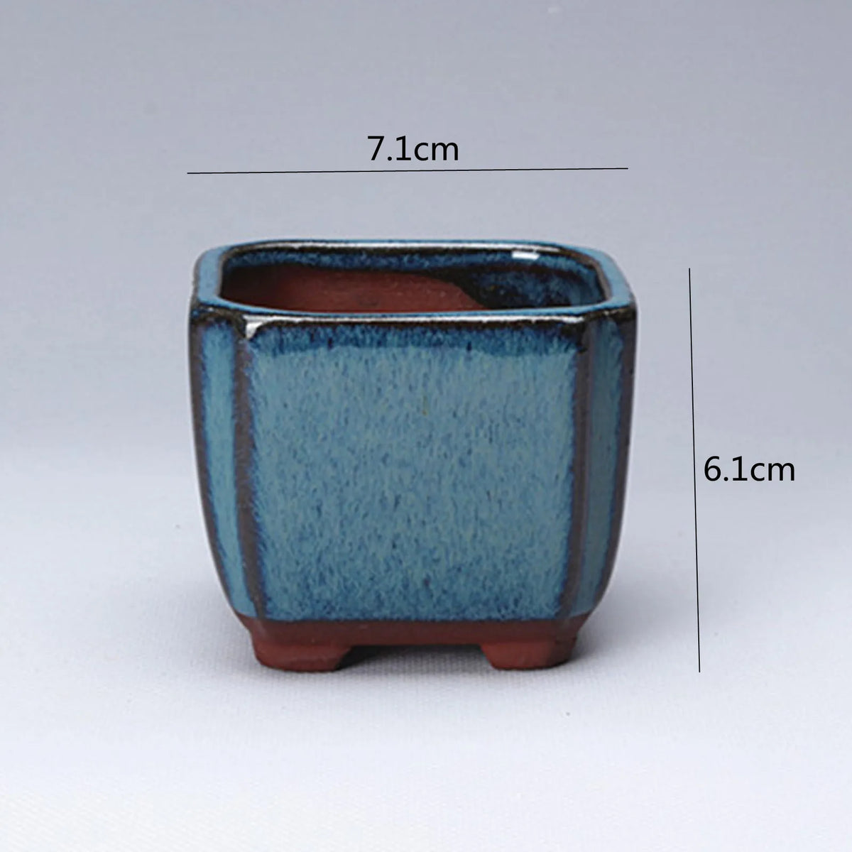 Vaso Redondo de Cerâmica